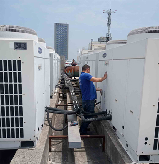 乡宁中央空调制热和不制冷系统维修方法